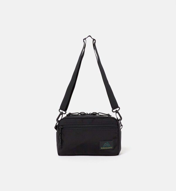 UNITED ARROWS green label relaxing「【別注】＜GREGORY＞パデッド ショルダー ポーチ バッグ M」|ショルダー・メッセンジャー|BLACK