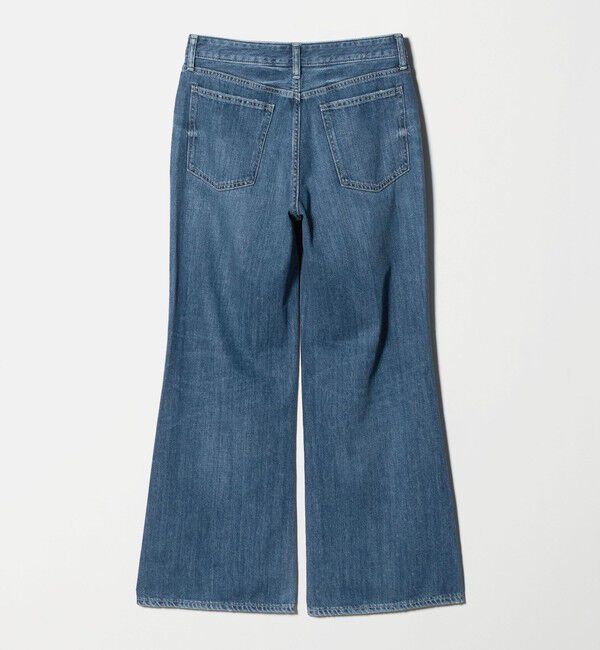 BEAUTY&YOUTH UNITED ARROWS「＜RED CARD＞Twilightフレア デニムパンツ/コバルト」|デニム|