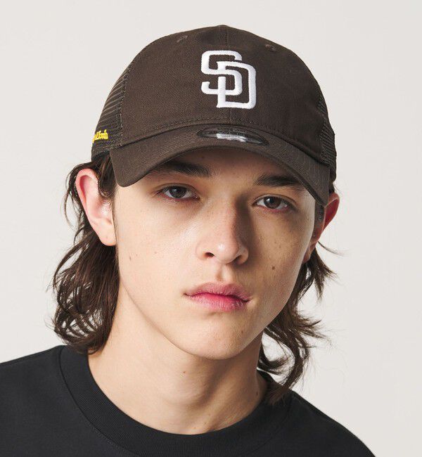 BEAUTY&YOUTH UNITED ARROWS「【別注】＜NEW ERA＞9TWENTY メッシュ キャップ」|キャップ・キャスケット|DK.BROWN