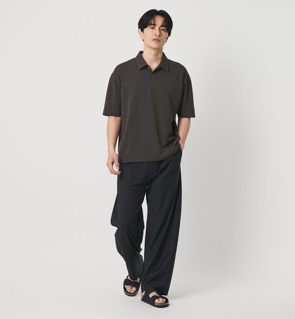 BEAUTY&YOUTH UNITED ARROWS「ドライ スムース ジャージー ポロシャツ 吸水速乾」|Tシャツ・カットソー|