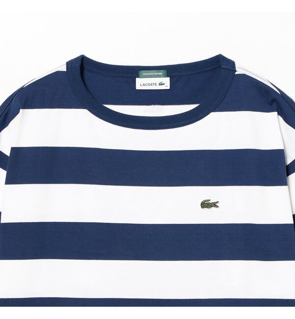 BEAMSBOY「【別注】LACOSTE / ボーダー Tシャツ」|Tシャツ・カットソー|