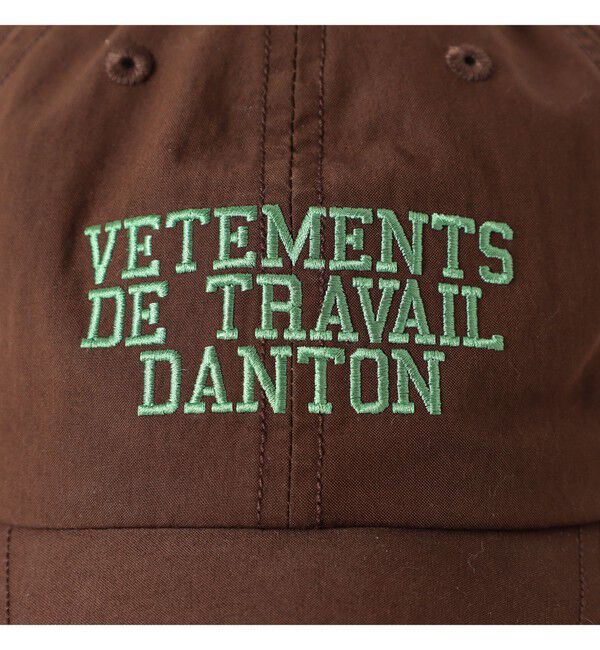 Ray BEAMS 「DANTON / 6パネル ロゴ キャップ　　日除け 紫外線対策 レジャー アウトドア 夏 」|キャップ・キャスケット|