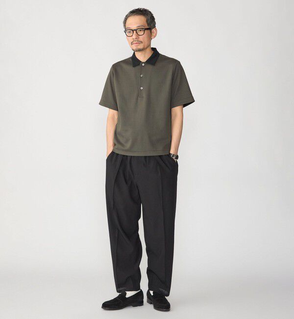 SHIPS「SHIPS:〈MADE IN JAPAN〉ダブル エアー コンビ ポロシャツ」|ポロシャツ|