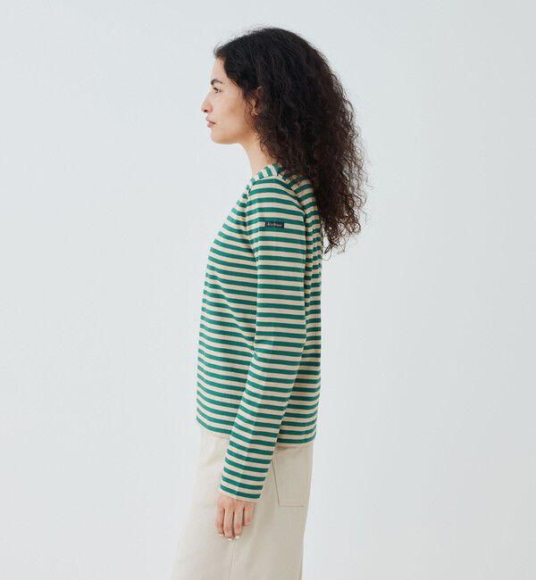 TOMORROWLAND GOODS「【別注】Le minor  ロングスリーブ ボーダー カットソー」|Tシャツ・カットソー|