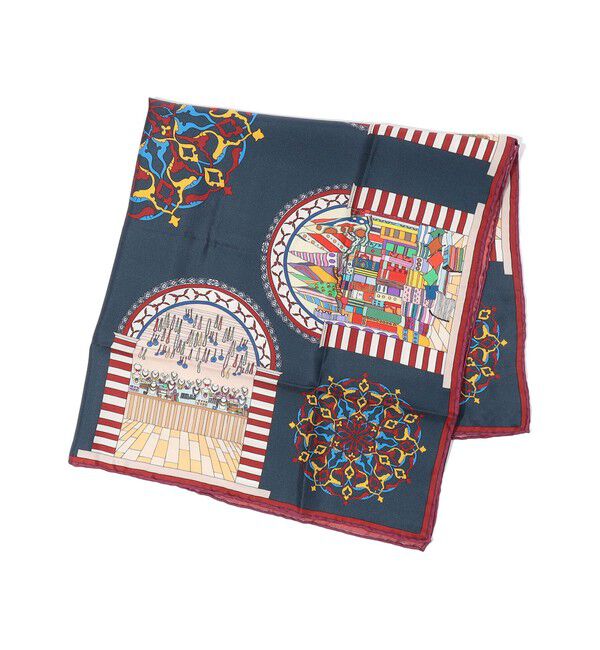 TOMORROWLAND GOODS「Kinloch シルクスカーフ」|バンダナ・スカーフ|