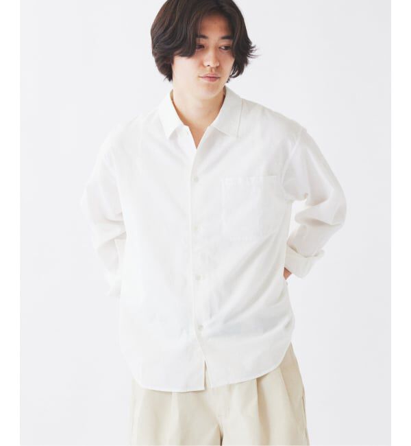 JOURNAL STANDARD relume「JAMES FABRIC コットンリネン ガーメントダイ シャツ」|シャツ・ブラウス|