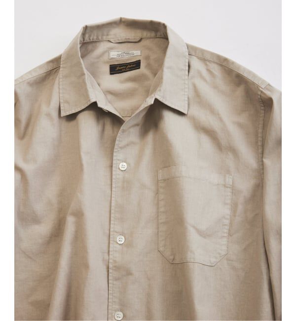 JOURNAL STANDARD relume「JAMES FABRIC コットンリネン ガーメントダイ シャツ」|シャツ・ブラウス|