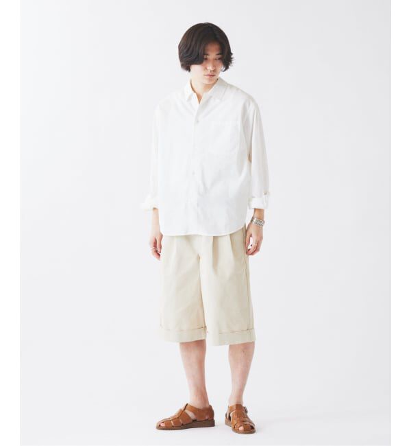 JOURNAL STANDARD relume「JAMES FABRIC コットンリネン ガーメントダイ シャツ」|シャツ・ブラウス|