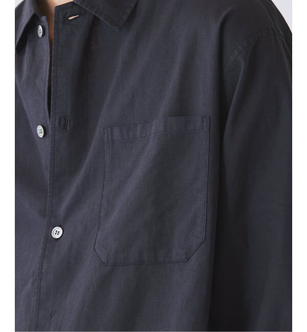 JOURNAL STANDARD relume「JAMES FABRIC コットンリネン ガーメントダイ シャツ」|シャツ・ブラウス|