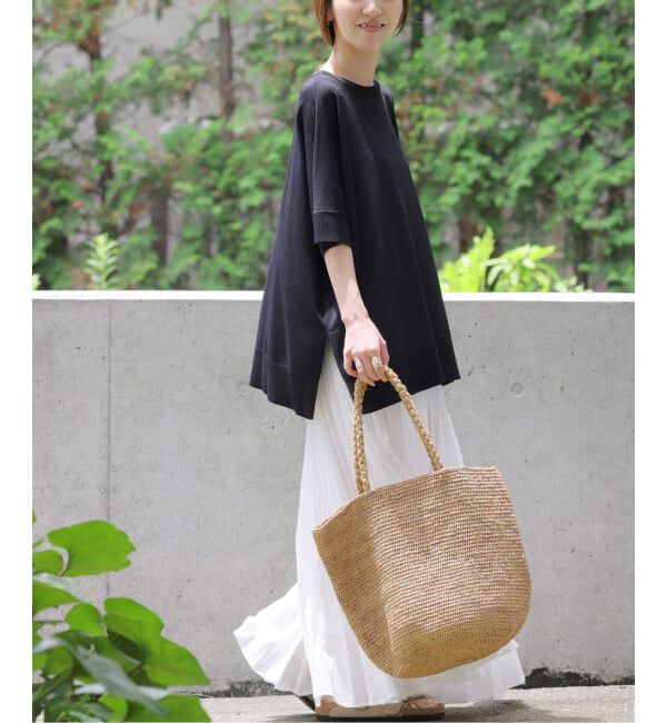 JOURNAL STANDARD relume「《追加8》接触冷感/ウォッシャブルクールポンチョプルオーバー」|ニット・セーター|