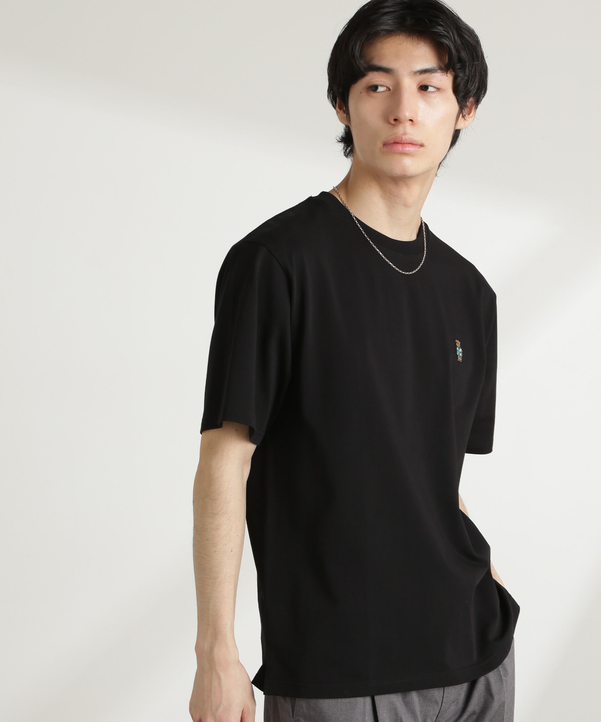NANO universe「ナノベアTシャツ 半袖」|Tシャツ・カットソー|