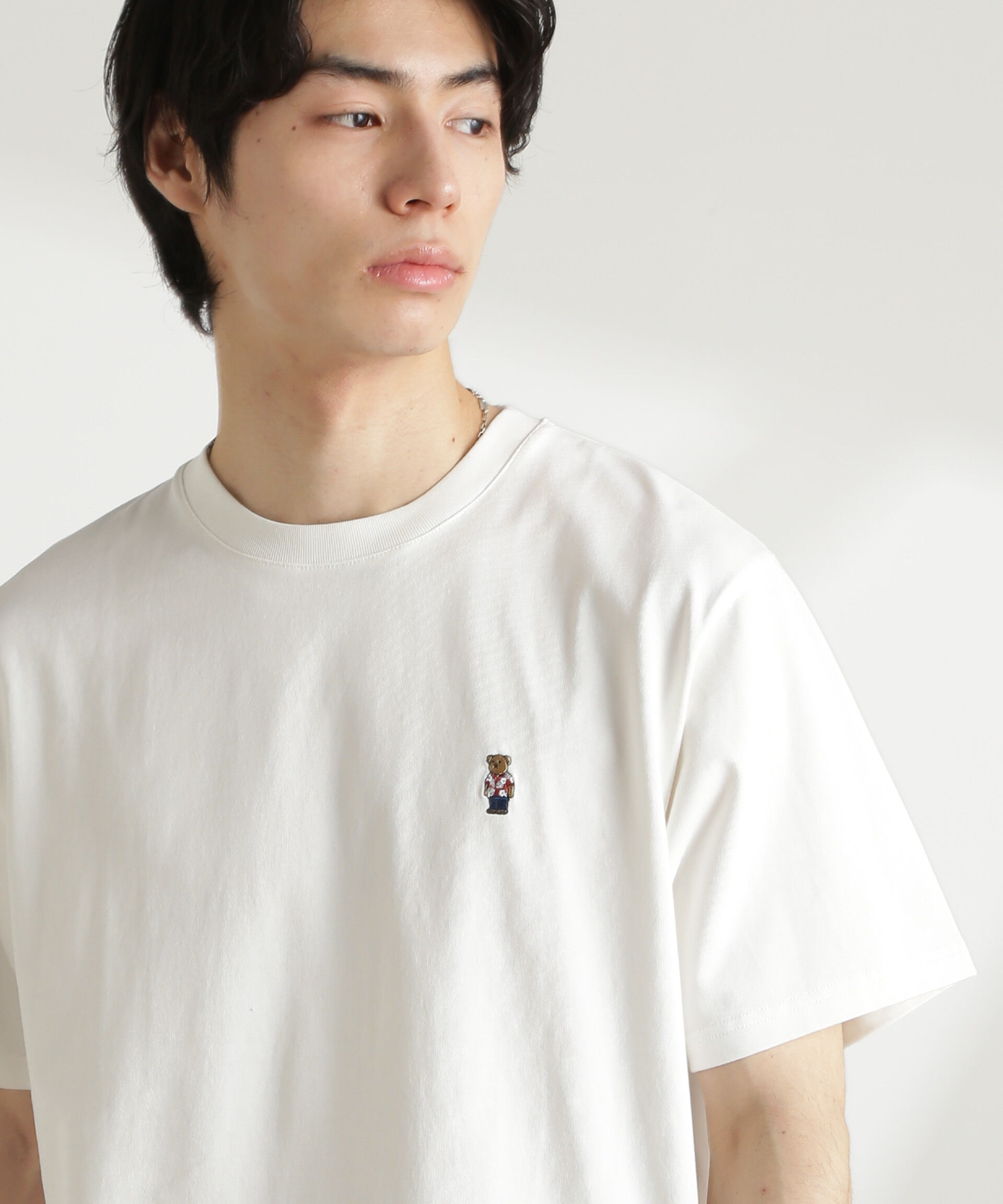 NANO universe「ナノベアTシャツ 半袖」|Tシャツ・カットソー|