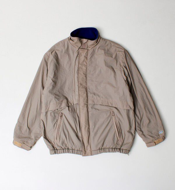 GLOSTER「【DISCUS ATHLETIC】ナイロン&times;裏フィラメントフリース フルジップジャケット」|ブルゾン・スタジャン|