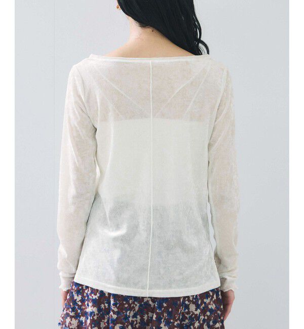 VIS「シアーベロアロングスリーブTシャツ」|Tシャツ・カットソー|