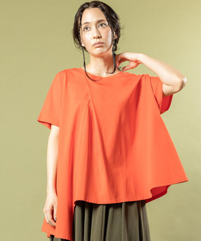  「アシンメトリーフレアープルオーバー」|Tシャツ・カットソー|ORANGE