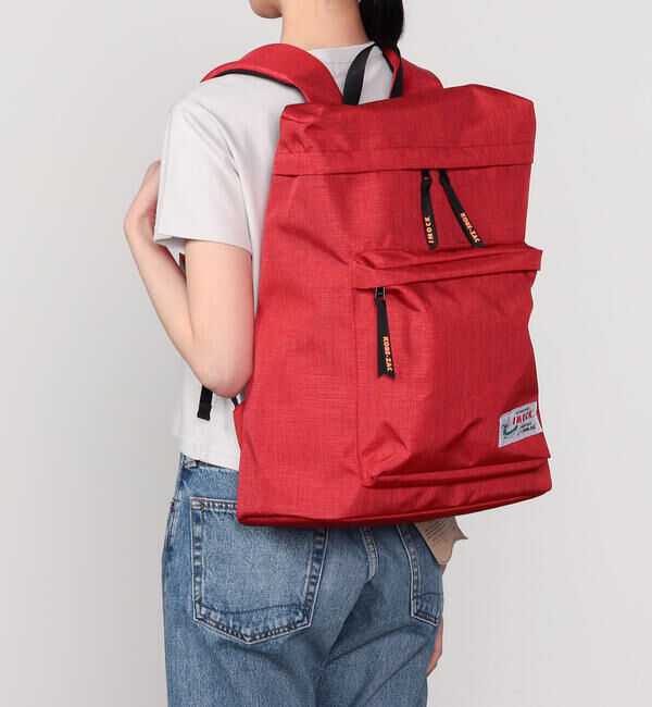  「神戸ザック | 〈別注〉IMOCK デイパック RED UNISEX」|リュック|RED
