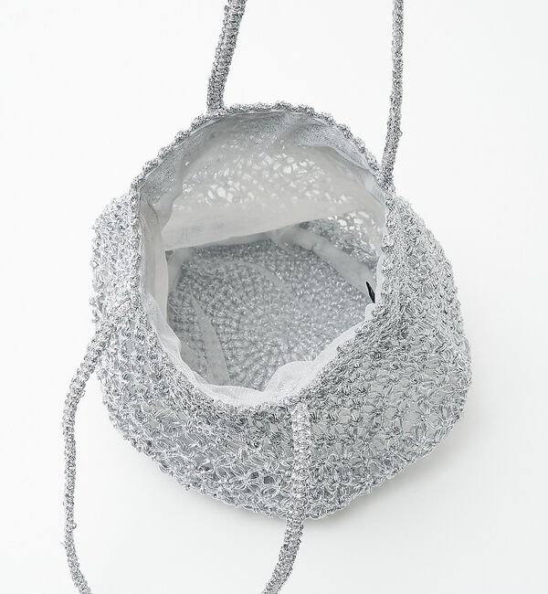 collex「【ANANS】SMALL マクラメ メタリック トートバッグ」|トートバッグ|