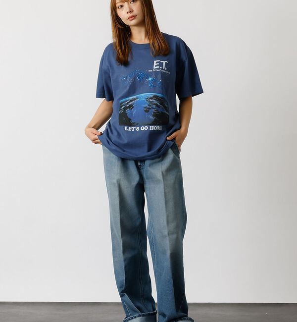 ABAHOUSE「【GOOD ROCK SPEED/グッドロックスピード】E.T. /BACK T」|Tシャツ・カットソー|