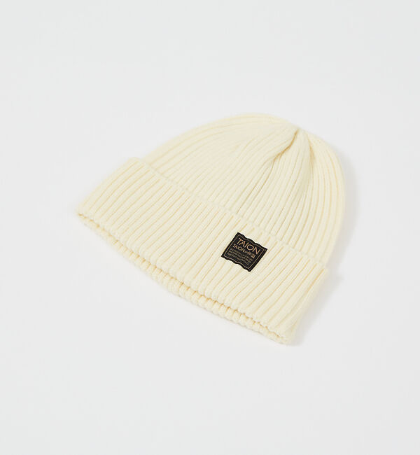 NOMINE「【TAION】ニットCAP」|その他|オフホワイト