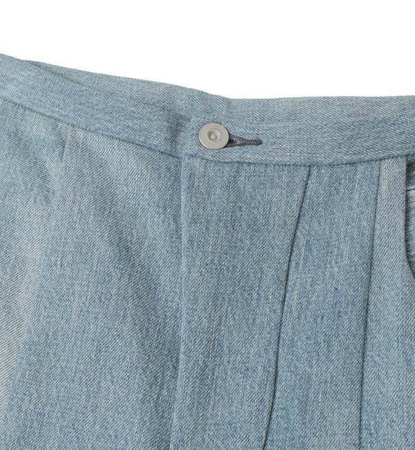 SOFFITTO「【KURO/クロ】Patchwork-inspired denim pants」|デニム|