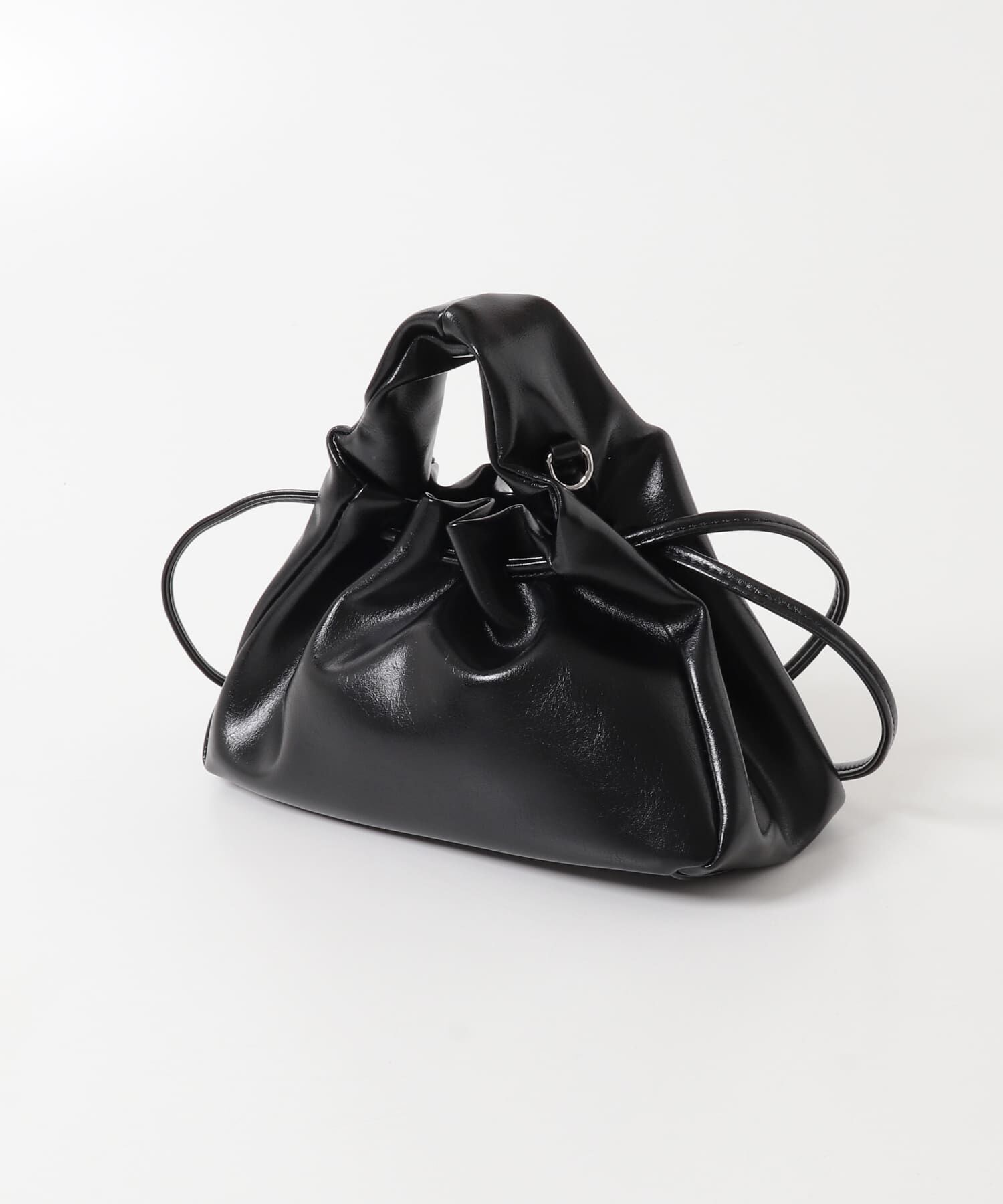  「巾着ワンハンドルミニBAG」|ハンドバッグ|