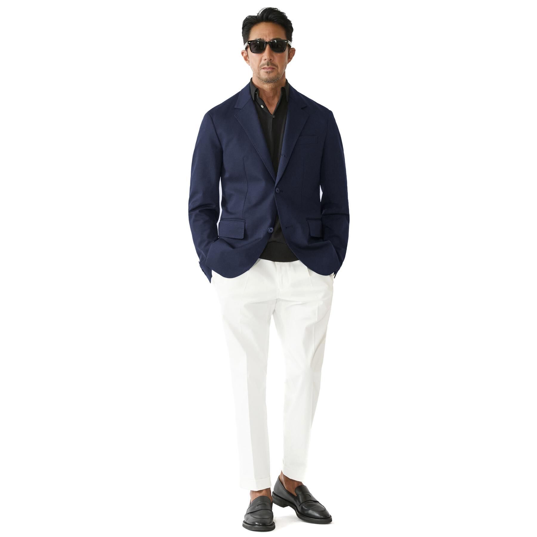 DRESSTERIOR「【干場義雅&times;MOVB&times;DRESSTERIOR】トリプルコラボ DUPLEX COTTON ジャケット」|テーラードジャケット|