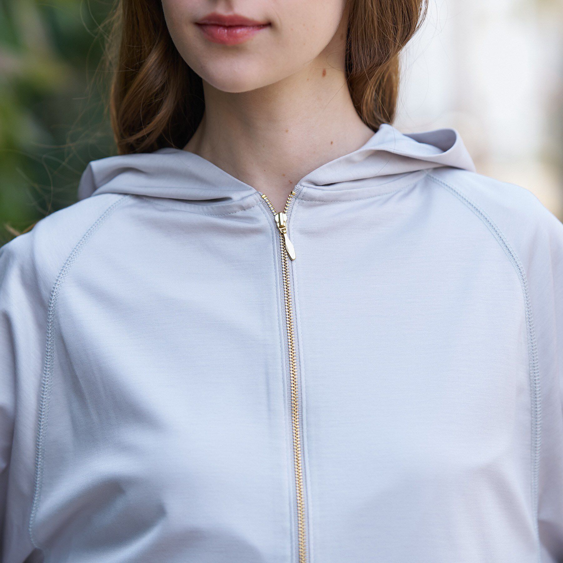 DRESSTERIOR「【接触冷感/日除け対策】UVカット サマーライトパーカー」|パーカー|