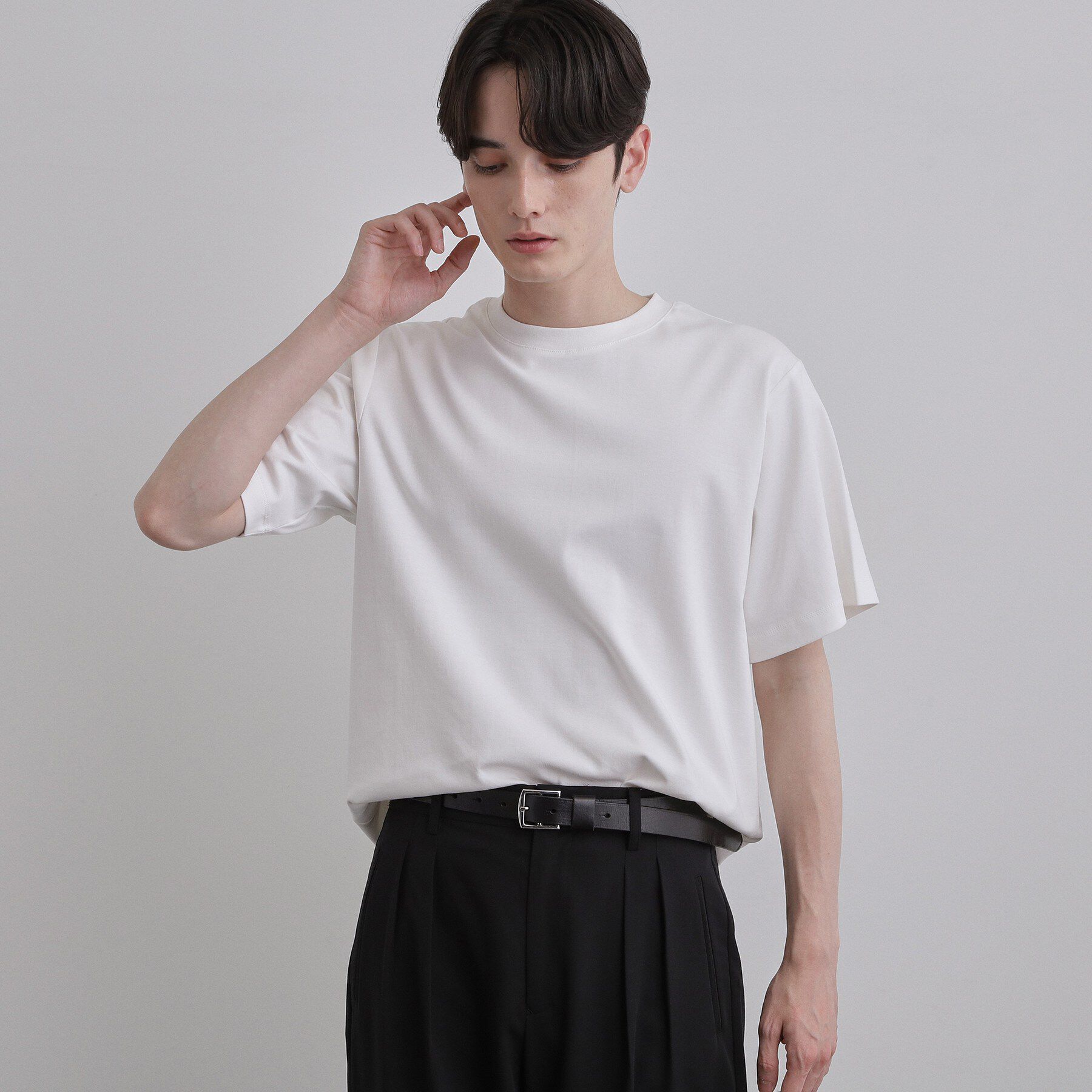 tk.TAKEO KIKUCHI「【汗シミ防止／UVカット】sweat stain proof series レギュラーTシャツ」|Tシャツ・カットソー|