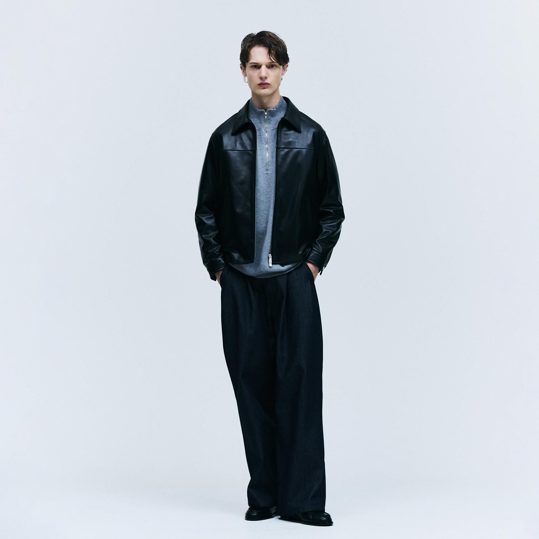 tk.TAKEO KIKUCHI「【色褪せしにくいデニム】Comfy Fadeless Denim Seriesワイドストレートデニム」|デニム|