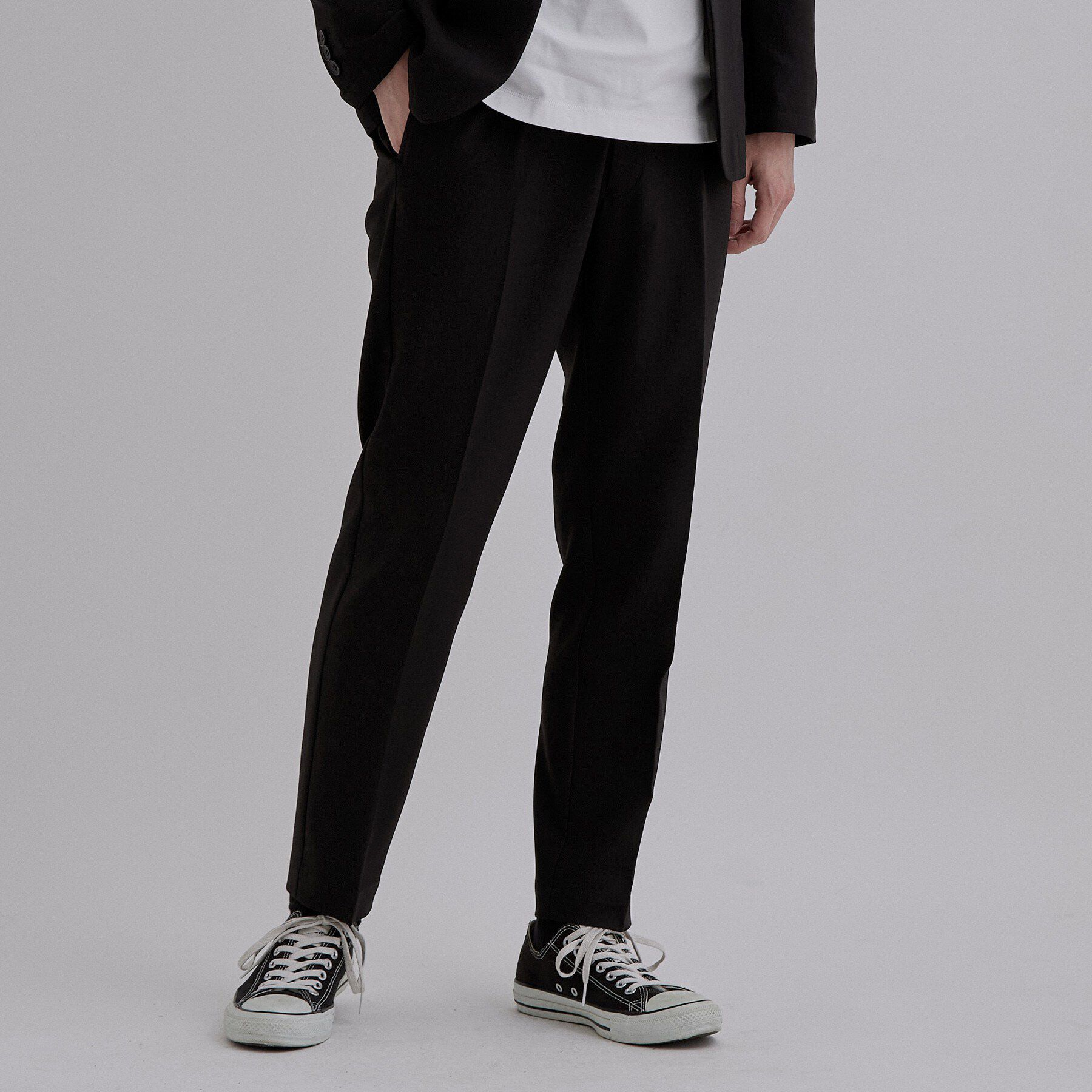 tk.TAKEO KIKUCHI「【365日対応】PINHEADシングルセットアップ/上下2点セット/ONOFF兼用/ストレッチ/洗え」|スーツ|