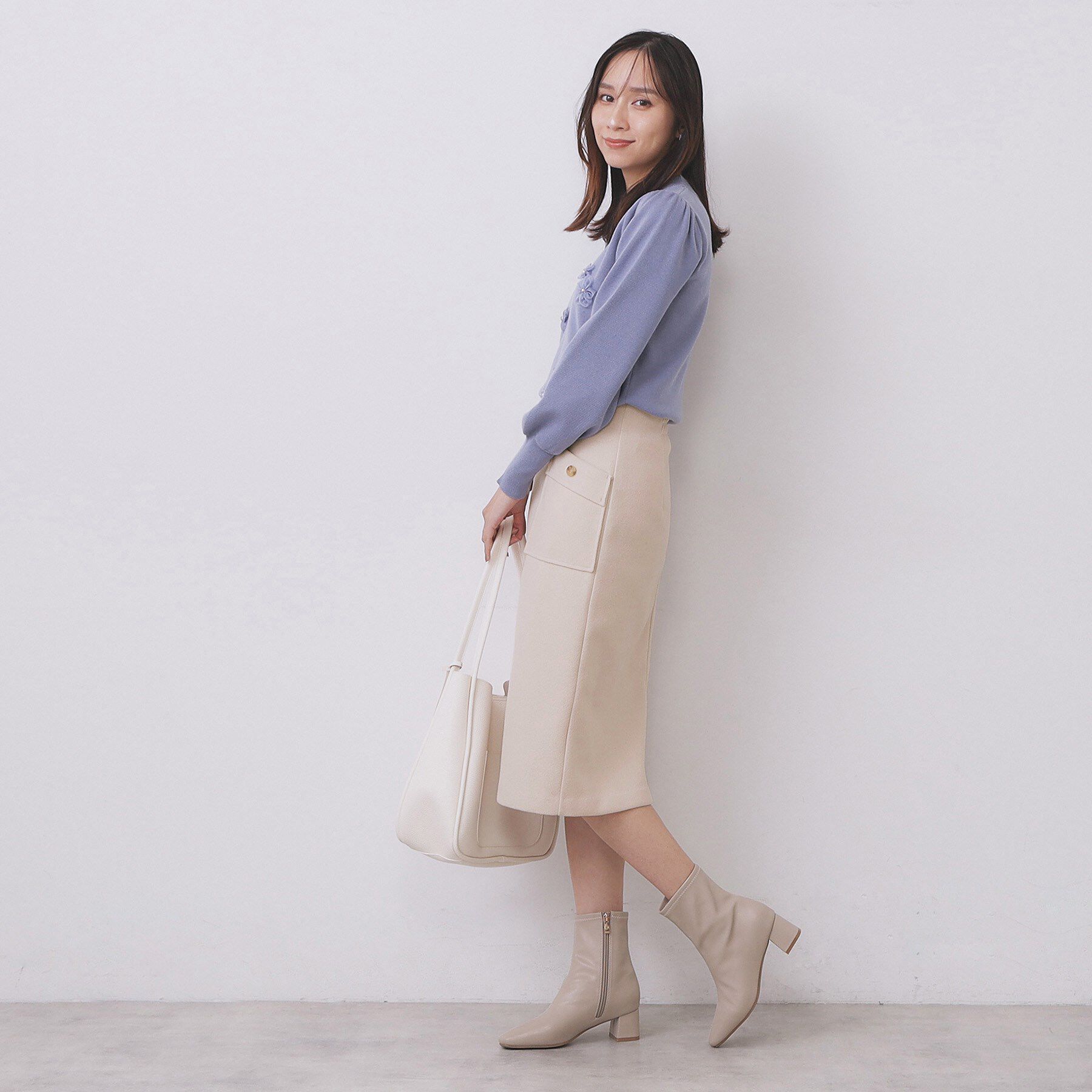 index「ポケットタイトスカート【洗濯機OK／イージーケア／防シワ】」|スカート|