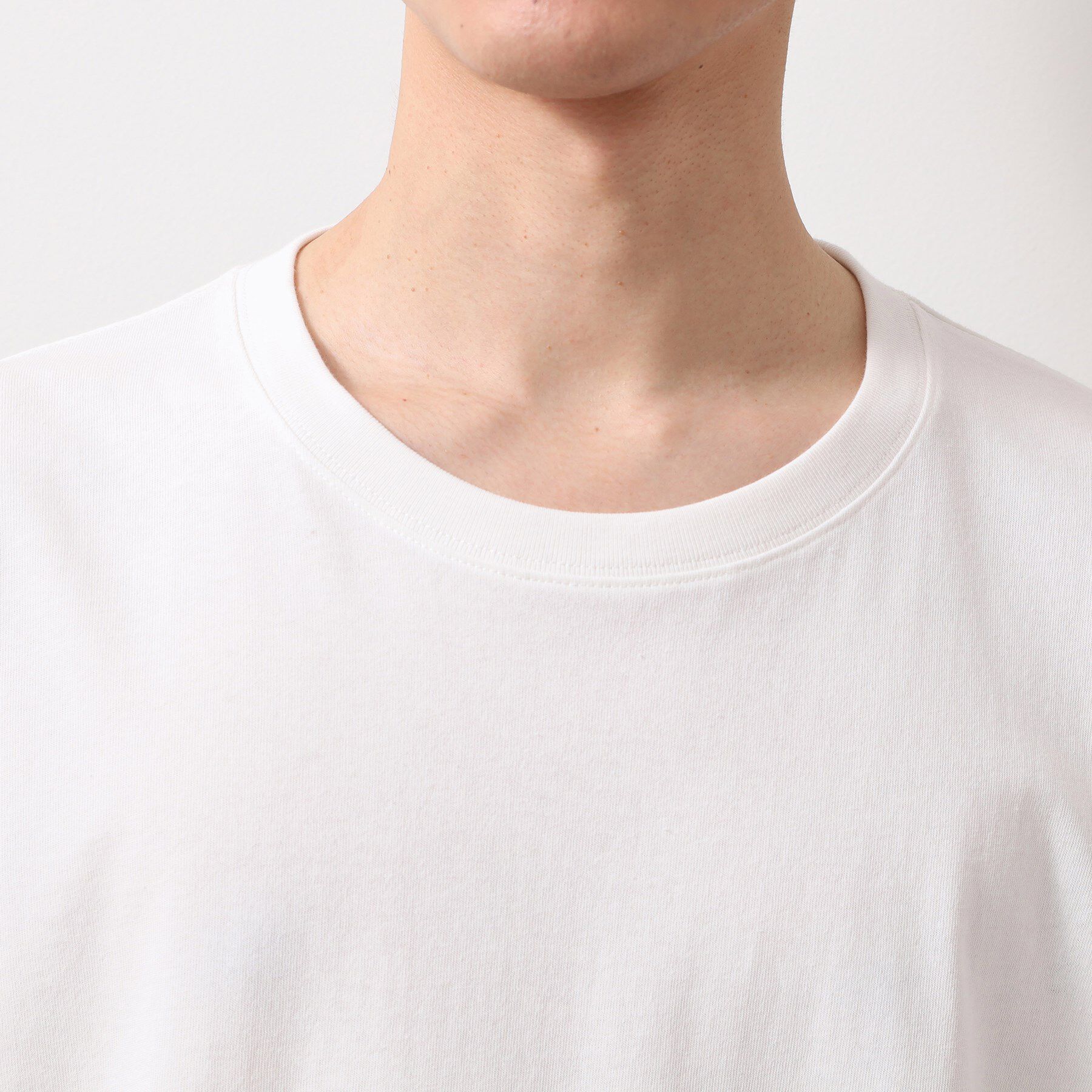 THE SHOP TK「エシカルブロード切替Tシャツ 洗濯機OK」|Tシャツ・カットソー|