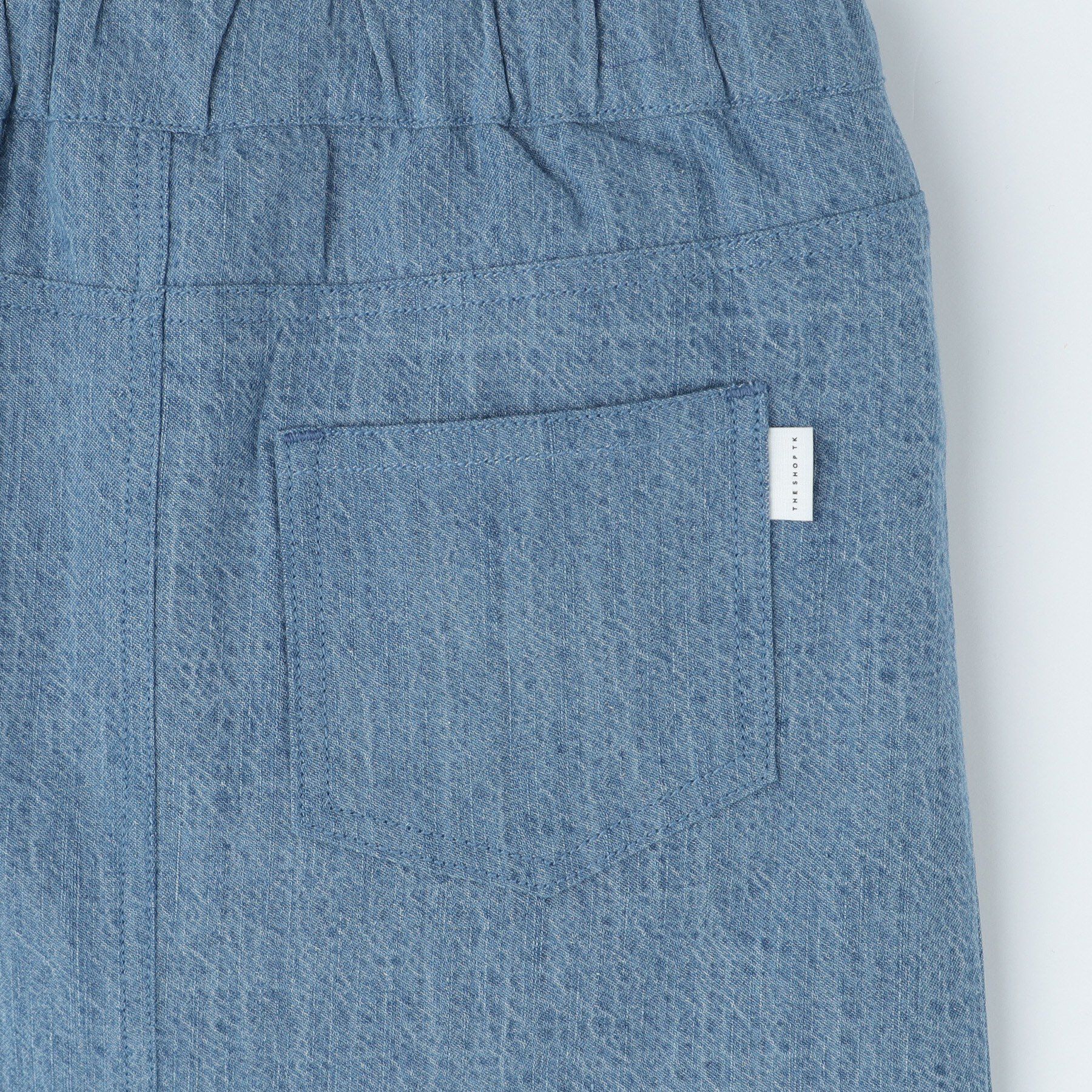 THE SHOP TK「インナー付き デニム ミニスカート」|スカート|