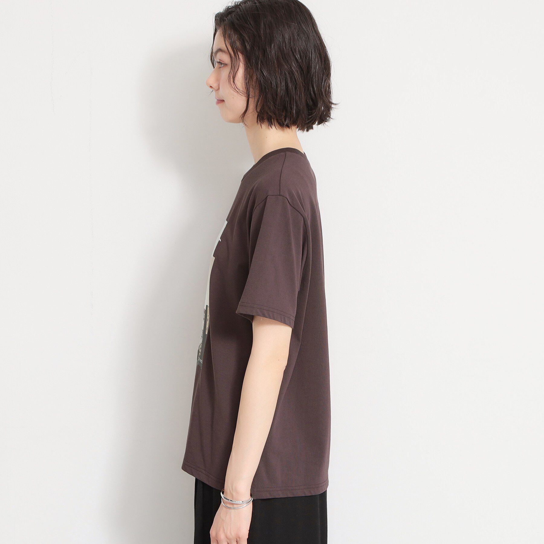 THE SHOP TK「【ひんやりさらさら】ロゴアソートクルーネックTシャツ」|Tシャツ・カットソー|