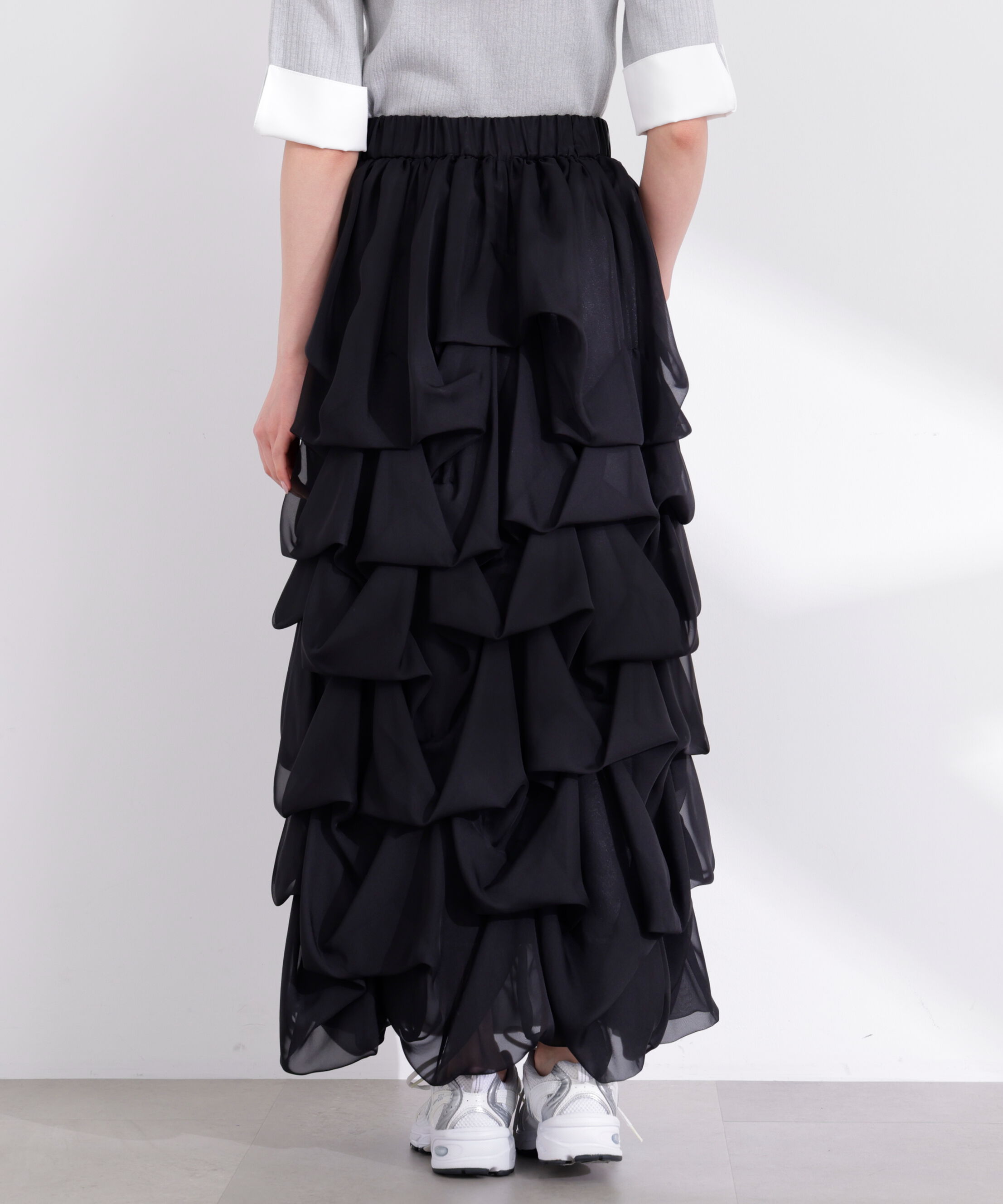 PROPORTION BODY DRESSING「＜山内ともなさんコラボ＞タックバルーンスカート」|スカート|