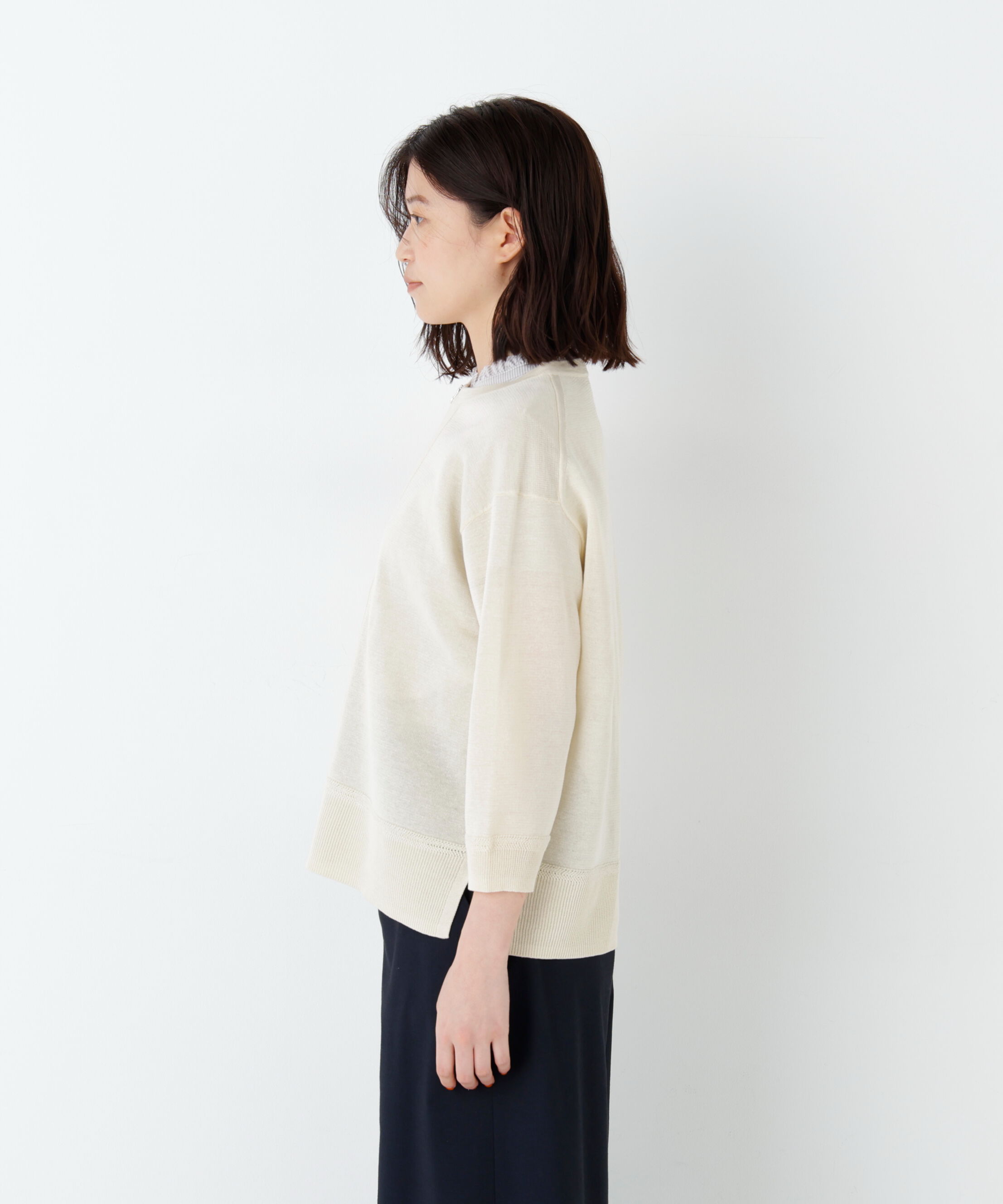  「《名品 / 洗える / 4ｶﾗｰ展開》ﾊｲｹﾞｰｼﾞｷﾞﾏ ｼﾞｯﾌﾟｱｯﾌ  」|ニット・セーター|