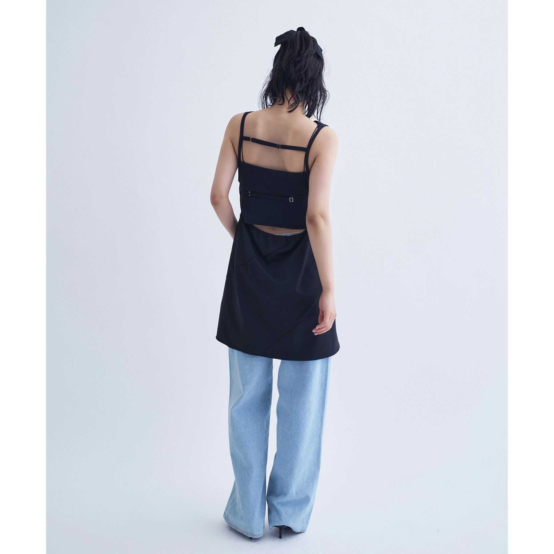 CODE A「apron dress」|ワンピース|