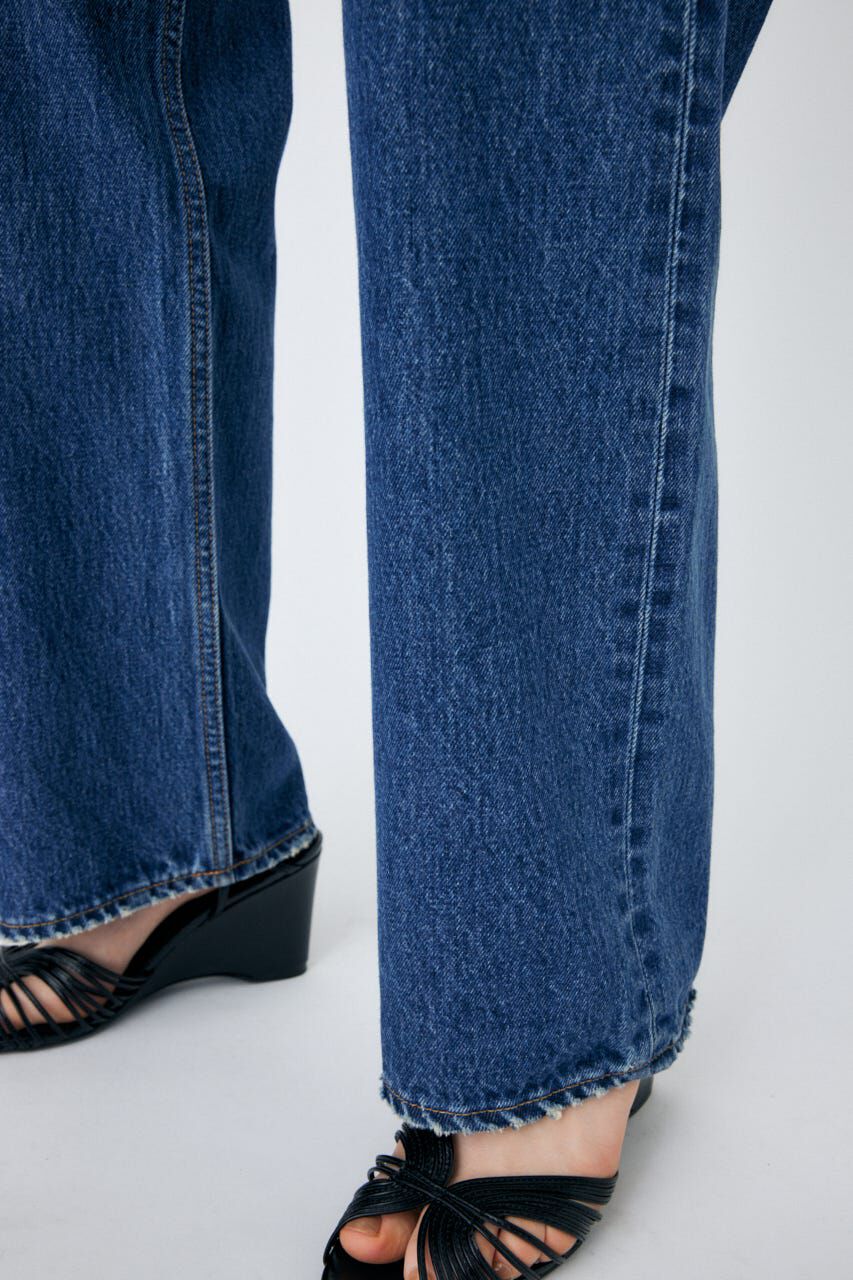 MOUSSY「HIGH WAIST STRAIGHT」|デニム|
