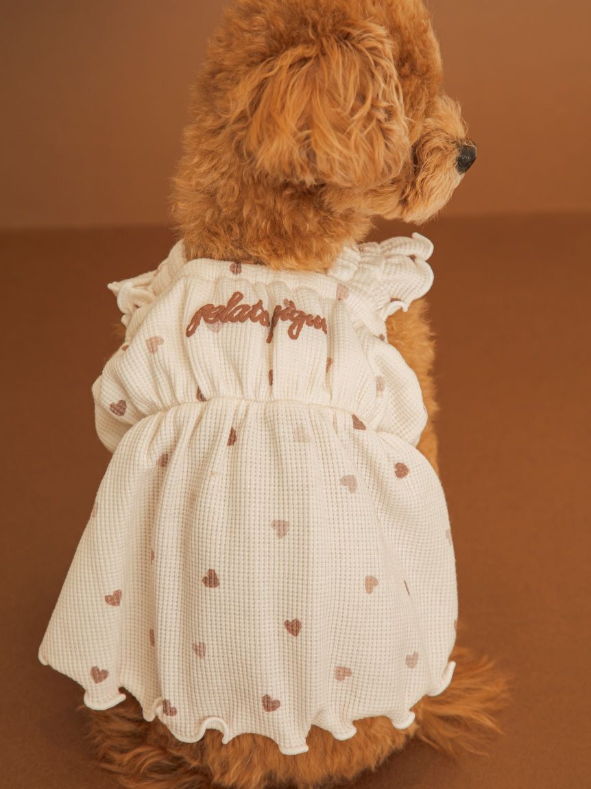  GELATO PIQUE CAT&DOG「【CAT&DOG】ハート柄フリルワンピース」|その他|
