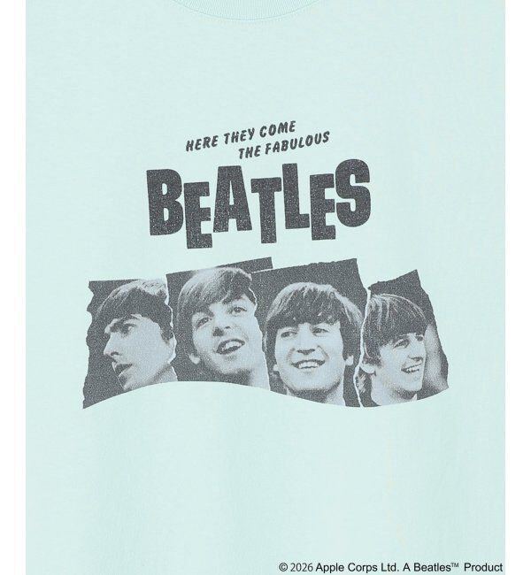 VENCE share style「THE BEATLES ザ ビートルズ ツアープリントTシャツ」|Tシャツ・カットソー|