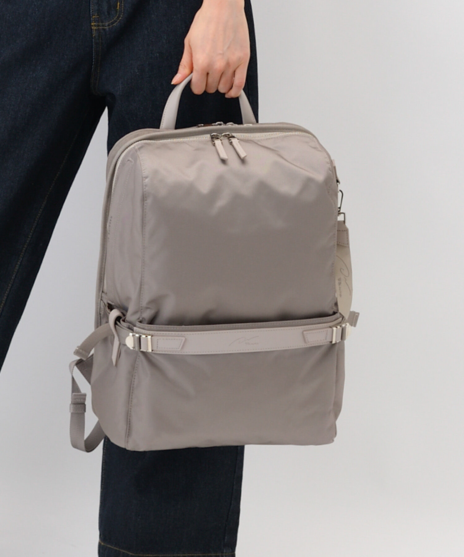 W&.Day/Night「リュックサック ビジネス W&.Day/Night リッカ2 スクエアリュック B4サイズ 15.6インチPC収納 19153」|リュック|
