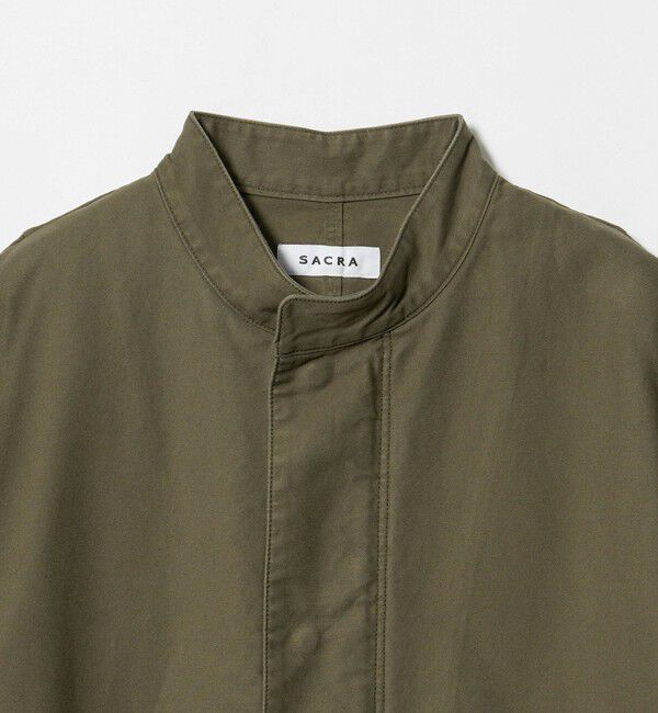 UNITED ARROWS「＜SACRA＞ドロスト モッズコート」|ミリタリー・モッズコート|