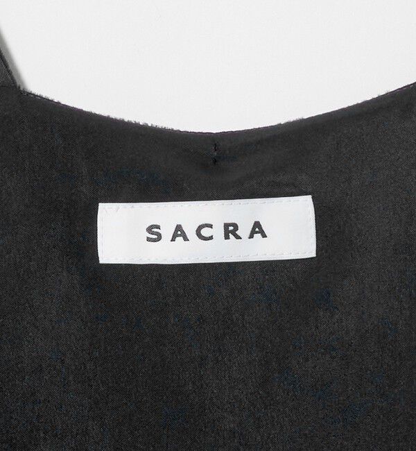 UNITED ARROWS「＜SACRA＞ベロア オールインワン パンツ」|オールインワン|