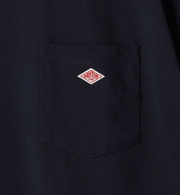UNITED ARROWS green label relaxing「＜DANTON＞ロゴ ポケット ソリッド Tシャツ」|Tシャツ・カットソー|