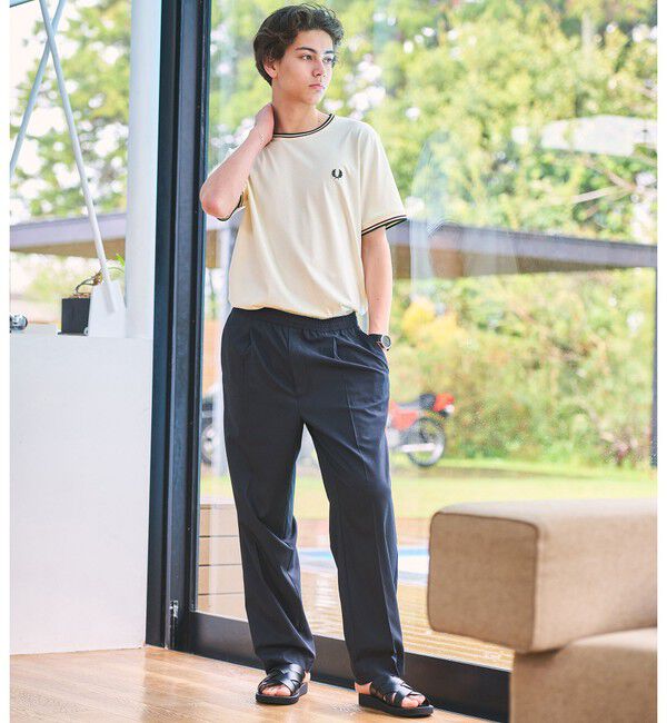 UNITED ARROWS green label relaxing「＜FRED PERRY＞ツインティップ Tシャツ」|Tシャツ・カットソー|