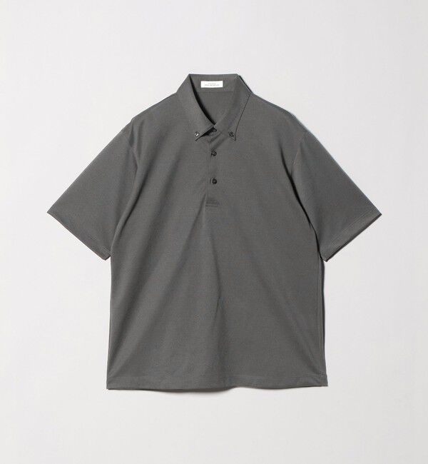UNITED ARROWS green label relaxing「コットン ポリエステル ジャカード ナロー ボタンダウン ポロシャツ」|ポロシャツ|