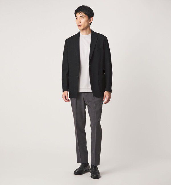 UNITED ARROWS green label relaxing「A+ air Pメッシュ L/STD 2P ジャケット -ウォッシャブル・ストレッチ・通気性-」|テーラードジャケット|