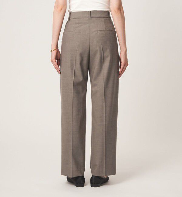UNITED ARROWS green label relaxing「［size SHORT/TALLあり］カチリラ ストレート パンツ ウォッシャブル ストレッチ」|スラックス|
