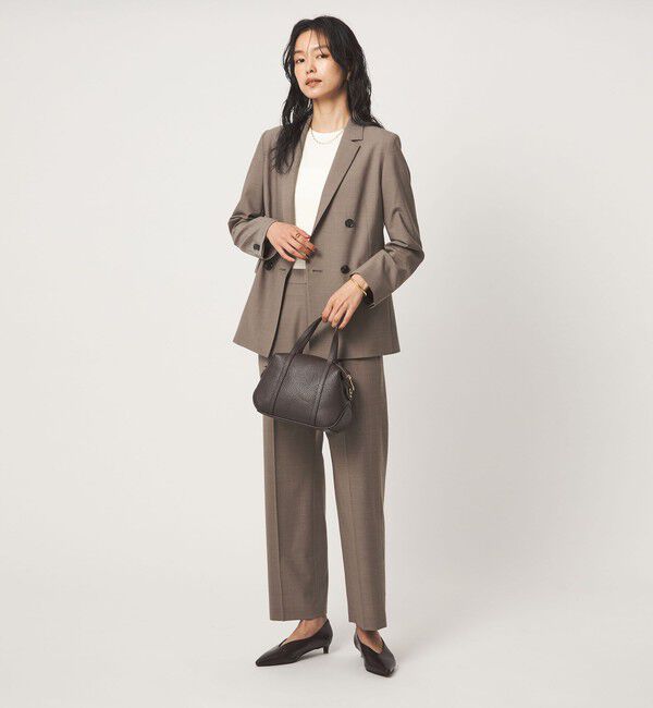 UNITED ARROWS green label relaxing「［size SHORT/TALLあり］カチリラ ダブル ジャケット ウォッシャブル ストレッチ」|テーラードジャケット|