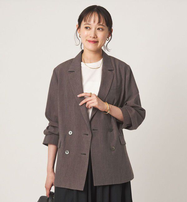 UNITED ARROWS green label relaxing「FAbRICA ダブルジャケット」|テーラードジャケット|